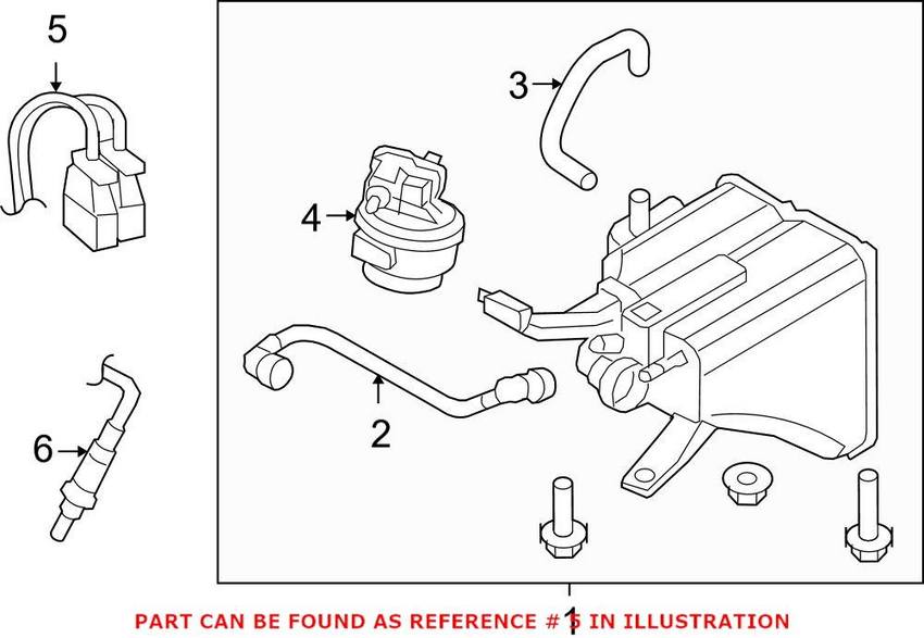 Porsche Oxygen Sensor - Front (Cyl 1-3) 95560612830